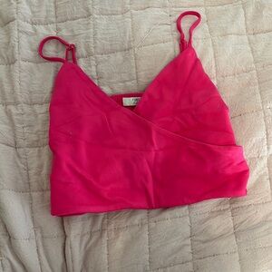 Forever 21 Pink Crop Top